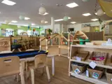 Indoor play area at Higher Broughton Nursery
