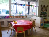 Table play area at Belvedere Nursery