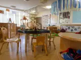 Indoor play area at Little Hulton nursery