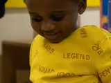 A young boy at Belvedere Nursery