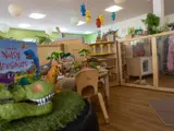Indoor play area at Higher Broughton Nursery