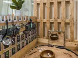 Indoor play equipment at Barton Moss Nursery
